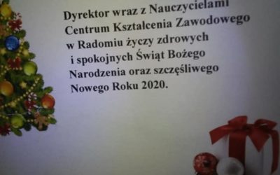 Podziękowania dla CKZ od Caritas Radom