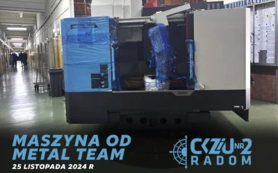 Nowoczesna maszyna dla uczniów CKZiU nr 2 w Radomiu – inwestujemy w przyszłość!