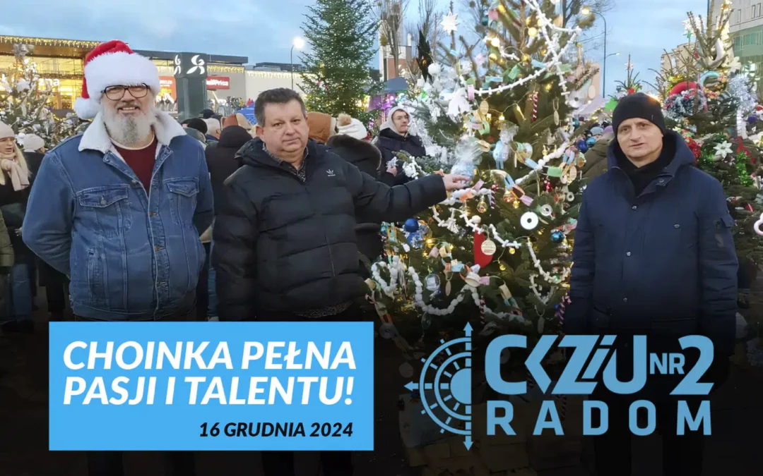 Choinka CKZiU2 – nasza duma na Jarmarku Bożonarodzeniowym! 🎄✨