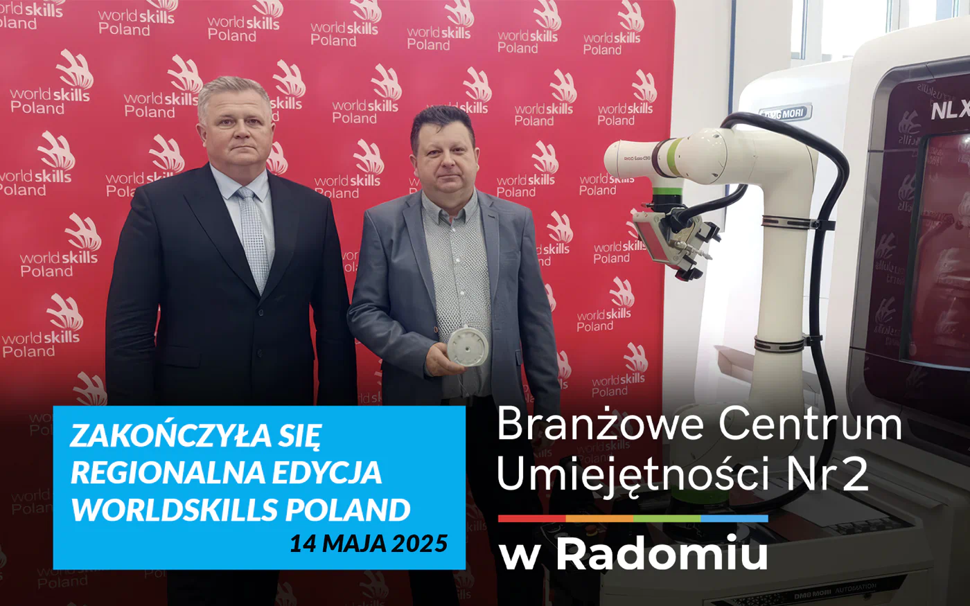 Zakończenie regionalnej edycji SkillsPoland 2025 w BCU nr 2 Radom