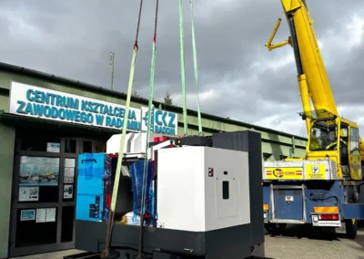 Nowoczesna maszyna dla uczniów CKZiU nr 2 w Radomiu – inwestujemy w przyszłość!