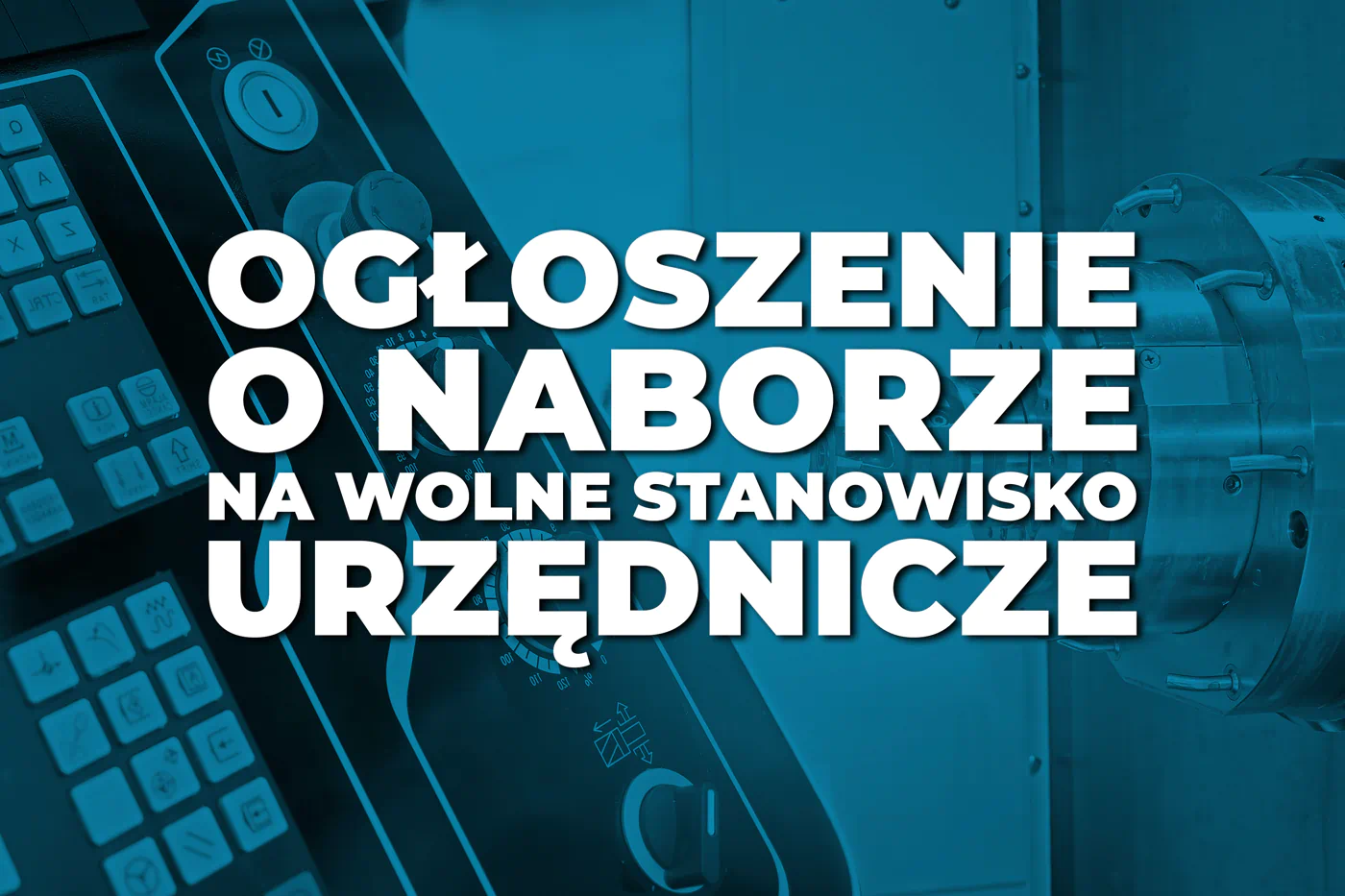 Ogłoszenie o naborze na wolne stanowisko urzędnicze: Samodzielny specjalista d/s księgowości