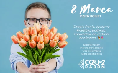 Serdeczne życzenia dla Wszystkich Pań