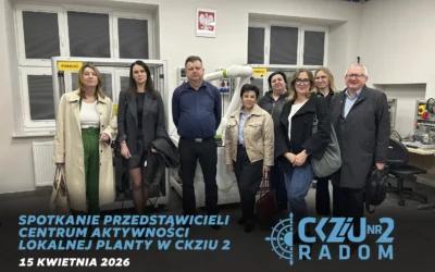 Spotkanie przedstawicieli CAL Planty w CKZiU Nr 2 – rozmowy o współpracy i rozwoju