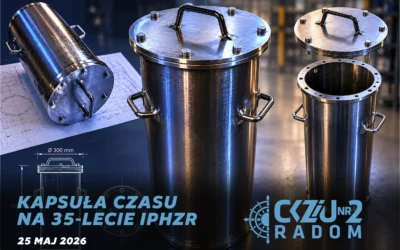 Jubileuszowa kapsuła czasu na 35-lecie IPHZR powstała w CKZiU nr 2 w Radomiu