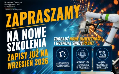 Ruszają zapisy na nowe szkolenia w BCU – start już we wrześniu 2026!