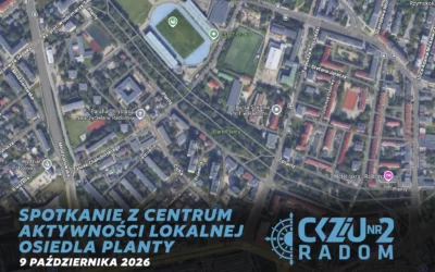 Współpraca na rzecz mieszkańców Plant – spotkanie w CKZiU Nr 2